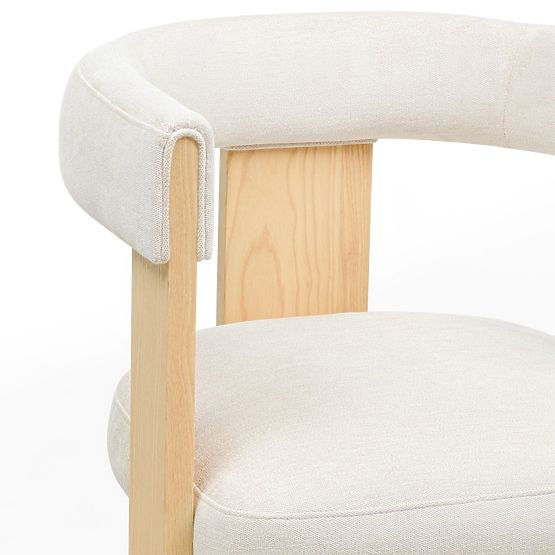 Esszimmerstuhl Bali, Beige/Esche