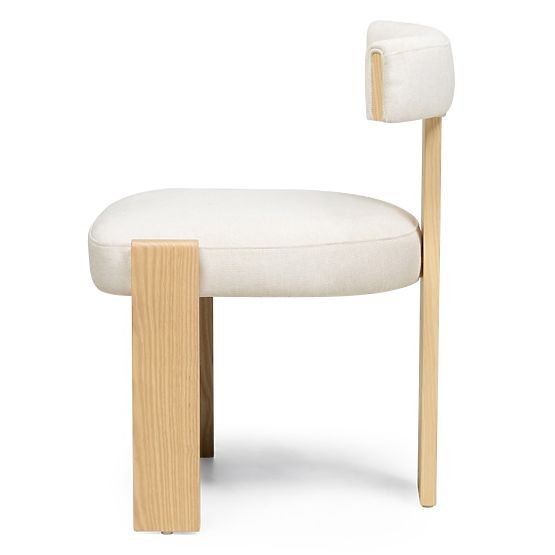 Esszimmerstuhl Bali, Holz, beige/Esche
