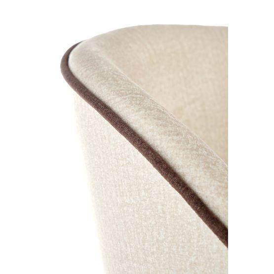 Esszimmerstuhl MARINO - Honigeiche/Creme