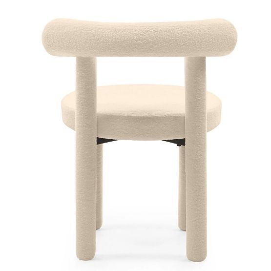Esszimmerstuhl Pedro 2.0, creme, Bouclé