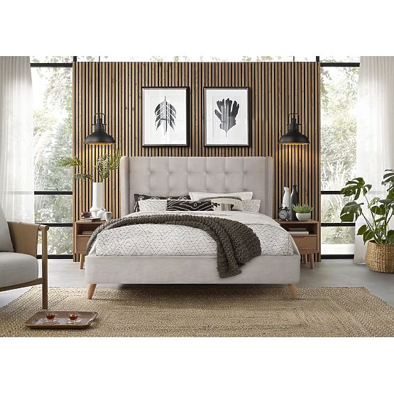 ESTELLA 160 cm Bett beige (4p=1Stk)