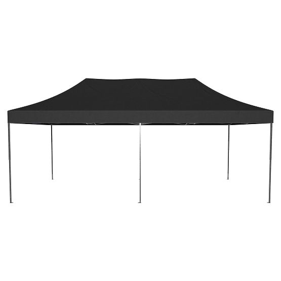 Express Geschäftspavillon - 3x6 m - schwarz