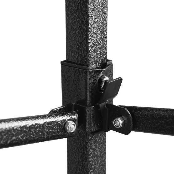 Express Geschäftspavillon - 3x6 m - weiß