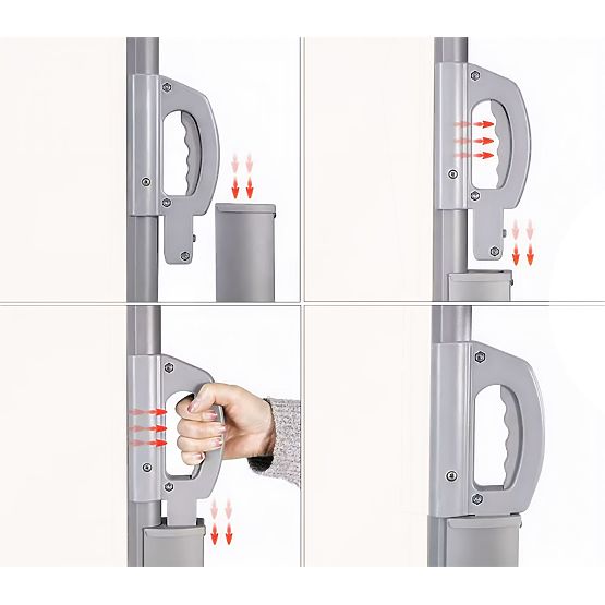 Faltmarkise 300x180 cm Seitenrollo Paravent für Garten und Terrasse beige