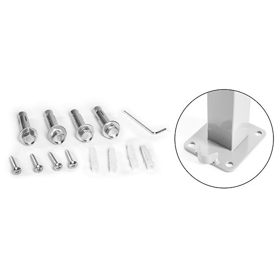 Faltmarkise 300x200 cm Seitenrollo Paravent für Garten und Terrasse beige