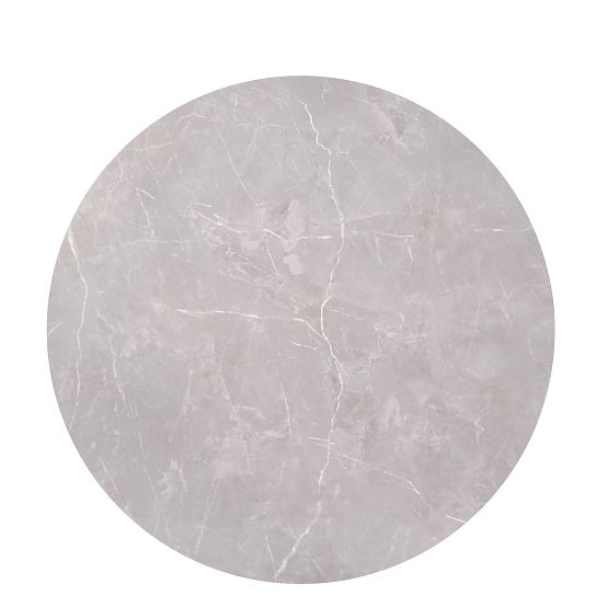 FLAMINGO Set aus 2 Tischen, Asche-Marmor/Schwarz (2p=1Stk)