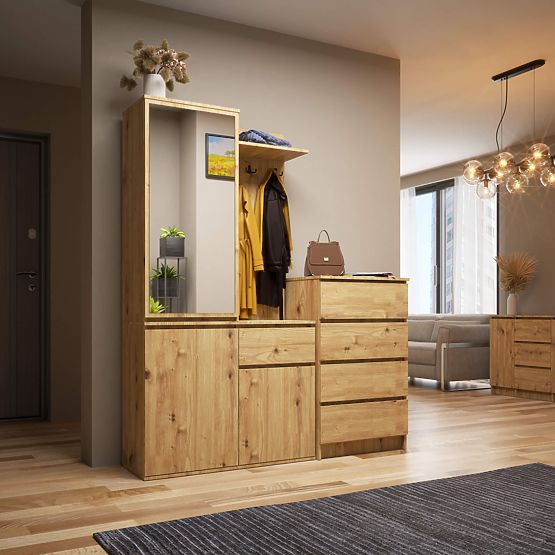 FLURSET ENTRO PK EICHE ARTISAN