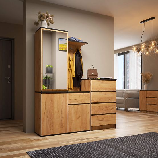 FLURSET ENTRO PK EICHE CRAFT