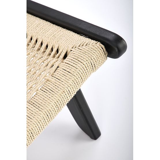 FODEN Relaxsessel, schwarz / natur (1p=1 Stk.)