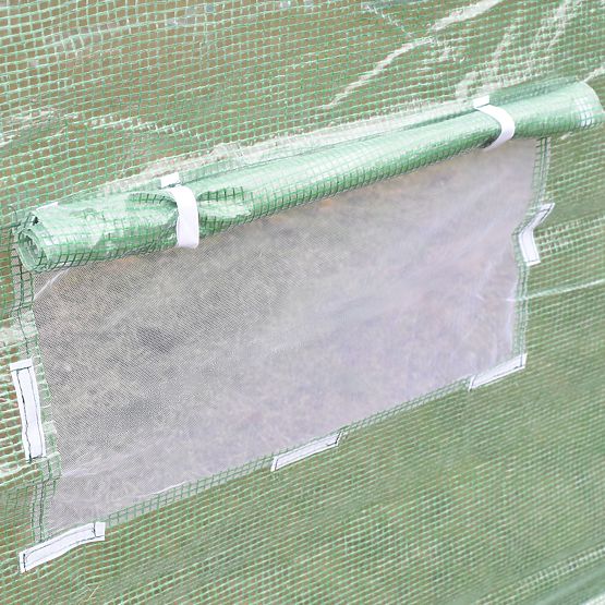 Folientunnel - Gartengewächshaus - 3x6 m