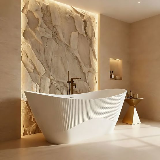 Freistehende Acrylbadewanne ATENA 170