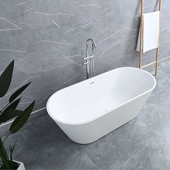 Freistehende Acrylbadewanne OFELIA 170