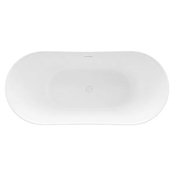 Freistehende Badewanne Rea Ferrano Slim 170
