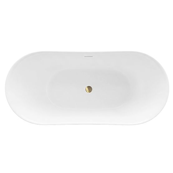 Freistehende Badewanne Rea Ferrano Slim 170