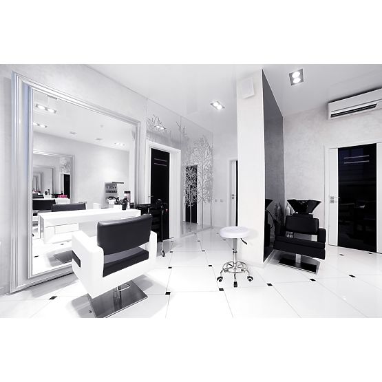 Friseur- und Kosmetikstuhl MONZA weiß
