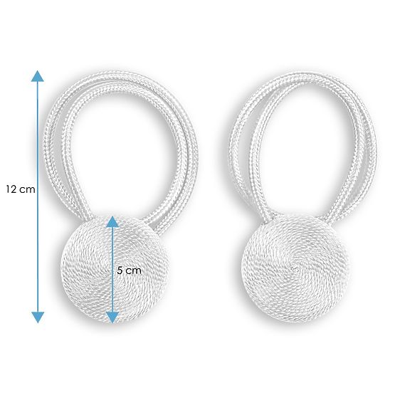 Gardinen - Zubehör CALGARY Farbe Hellblau ameliahome