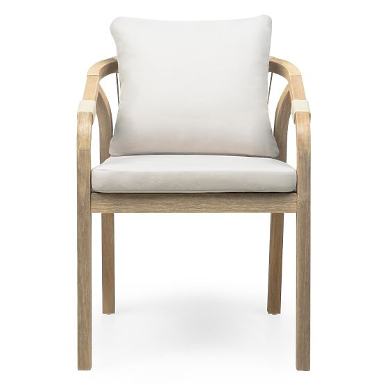 Garten-Set Castello, ausziehbarer Tisch 200-295 cm + 6 Stühle mit Geflecht, Akazienholz FSC