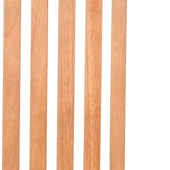 Garten-Set Familis Tisch 160 cm + 6 Stühle mit verstellbaren Rückenlehnen und hellgrauen Kissen