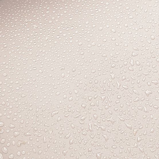 Gartenbank aus Technorattan Sofa CORDOBA schwarz mit beigen Kissen