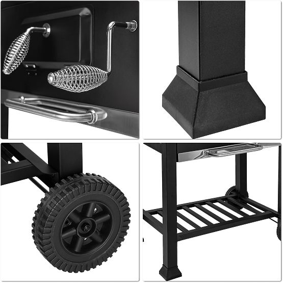 Gartenkohlegrill mit Deckel MEJOR