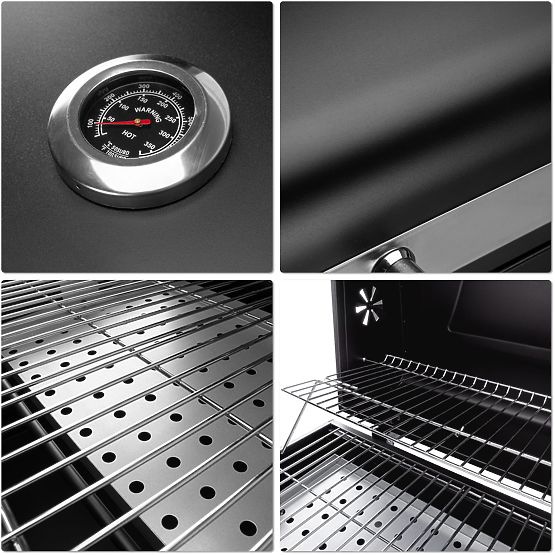 Gartenkohlegrill mit Deckel MEJOR