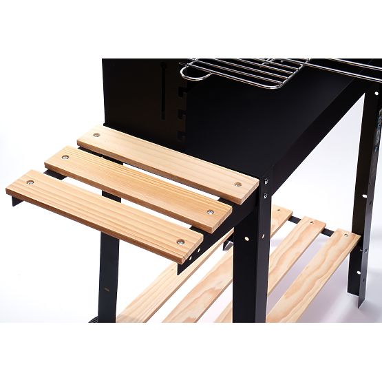 Gartenkohlegrill PARIL auf Rädern