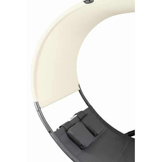 Gartenliege mit Baldachin Schaukel