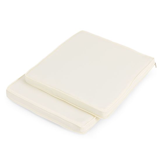 Gartenmöbel-Set 2 Sessel + Tisch gehärtetes Glas braun MultiGarden