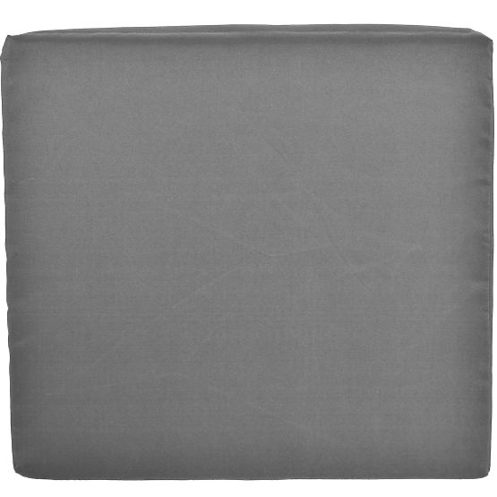 Gartenmöbel-Set aus Technorattan MAGNOLIA schwarz mit grauen Kissen