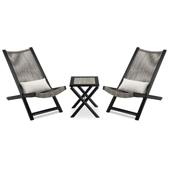 Gartenmöbel-Set CHILL ONYKS