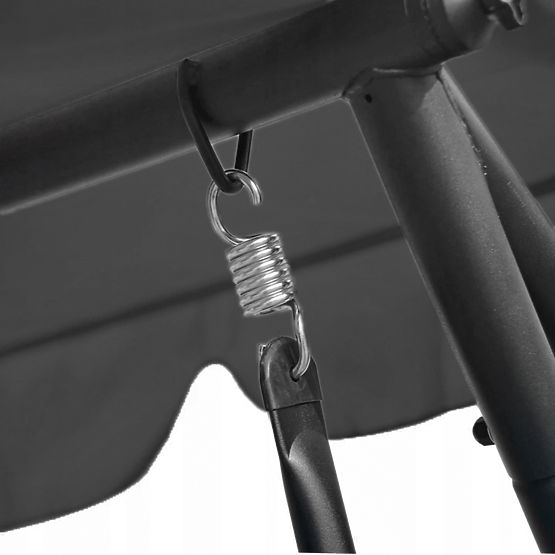 Gartenschaukel Swing - grau