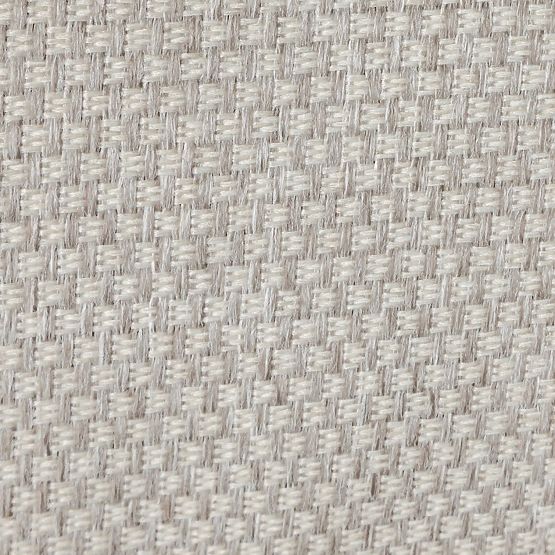 Gartenstuhl Japori aus Aluminium, hellbeige, abgerundet