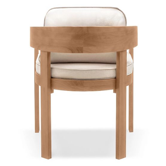 Gartenstuhl Satori Akazienholz FSC, Teakoptik, beige