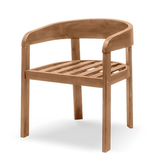 Gartenstuhl Satori Akazienholz FSC, Teakoptik, beige