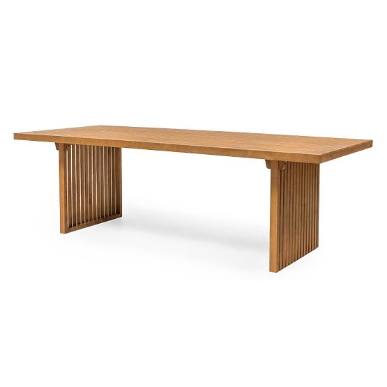 Gartentisch Familis ll 240 cm, Eukalyptusholz FSC, Teakoptik