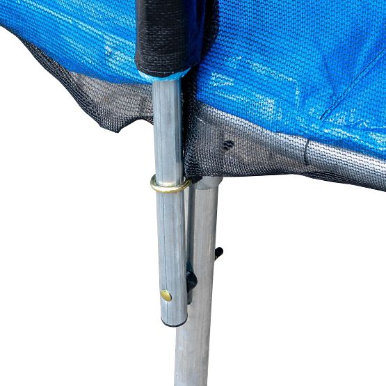 Gartentrampolin mit Außennetz, Durchmesser 8 ft 244-252 cm + Leiter