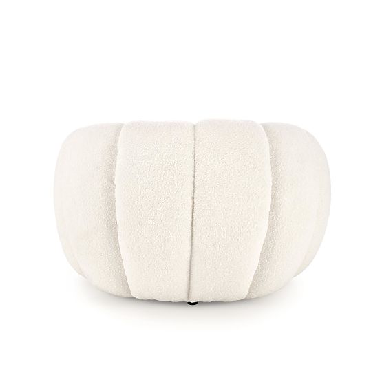 GASPAR cremefarbener Relaxsessel (1p=1Stk)