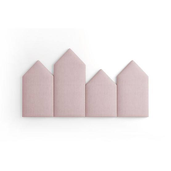 Gepolsterte Paneele Trinity Spitze – Rosa