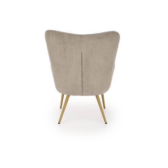 Gepolsterter Sessel AMARO - grau
