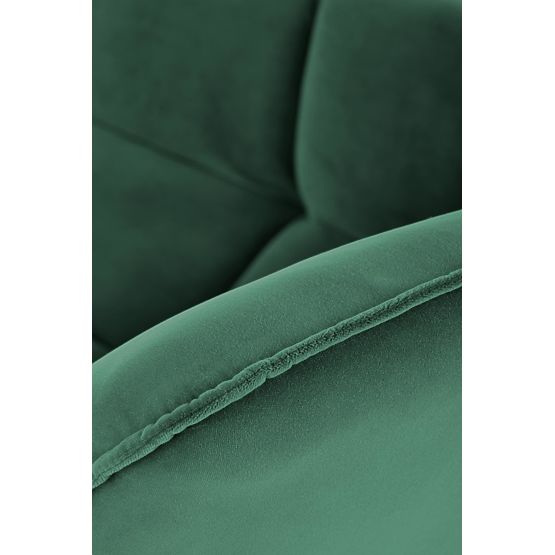 Gepolsterter Sessel BELTON – Flaschengrün