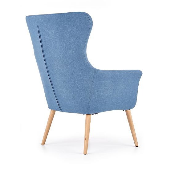 Gepolsterter Sessel COTTO - blau