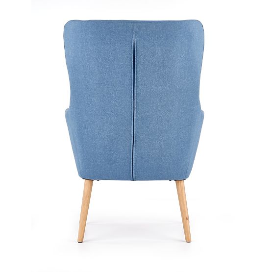 Gepolsterter Sessel COTTO - blau