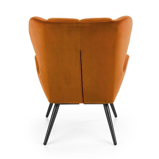 Gepolsterter Sessel Tyrion – Zimt