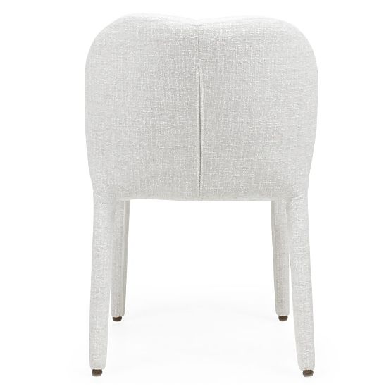Gepolsterter Stuhl Asan, beige-grau
