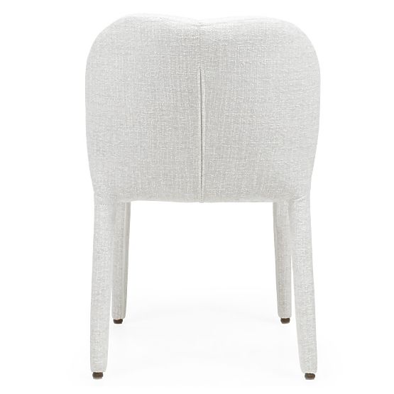 Gepolsterter Stuhl Asan, beige-grau