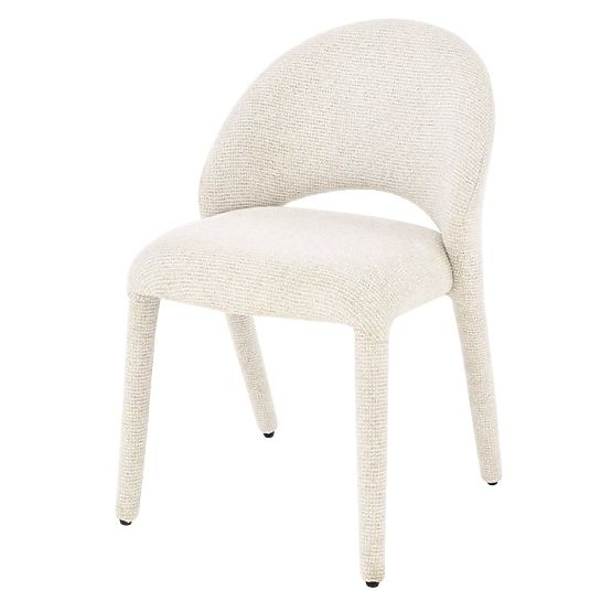 Gepolsterter Stuhl Ella beige