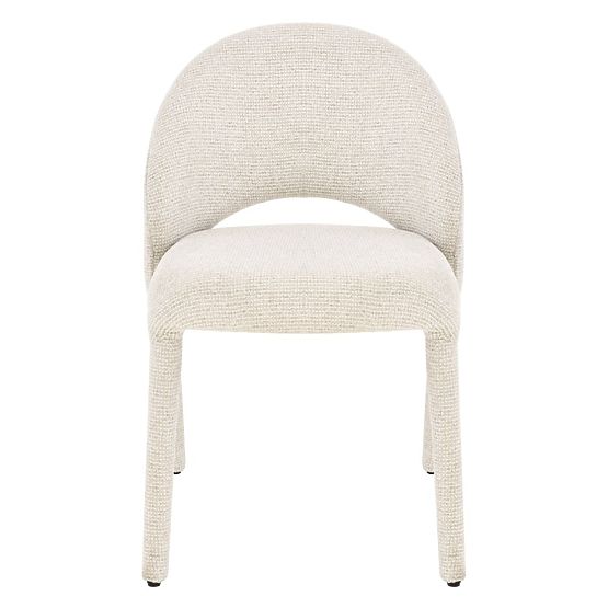 Gepolsterter Stuhl Ella beige