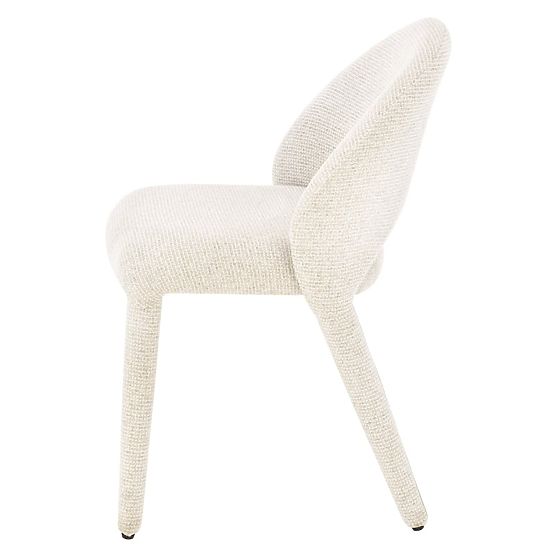 Gepolsterter Stuhl Ella beige