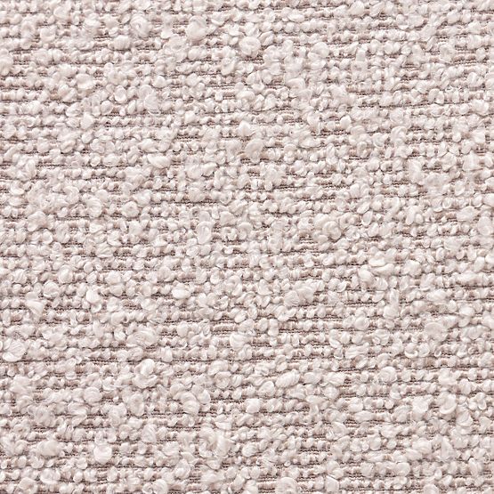 Gepolsterter Stuhl Lamu beige, Bouclé