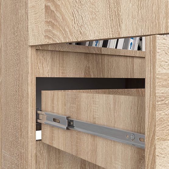 GESCHLOSSENES REGAL R60 2D 1SZ CLP PK EICHE SONOMA